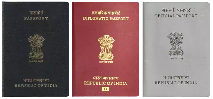 type of indian passport