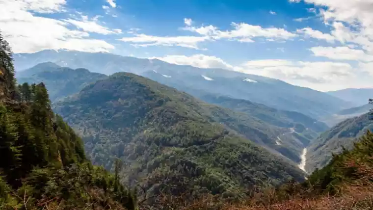 Gangkhar Puensum mountain, Bhutan