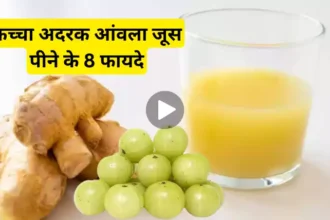 8 Benefits for drinking Raw Ginger Amla shot